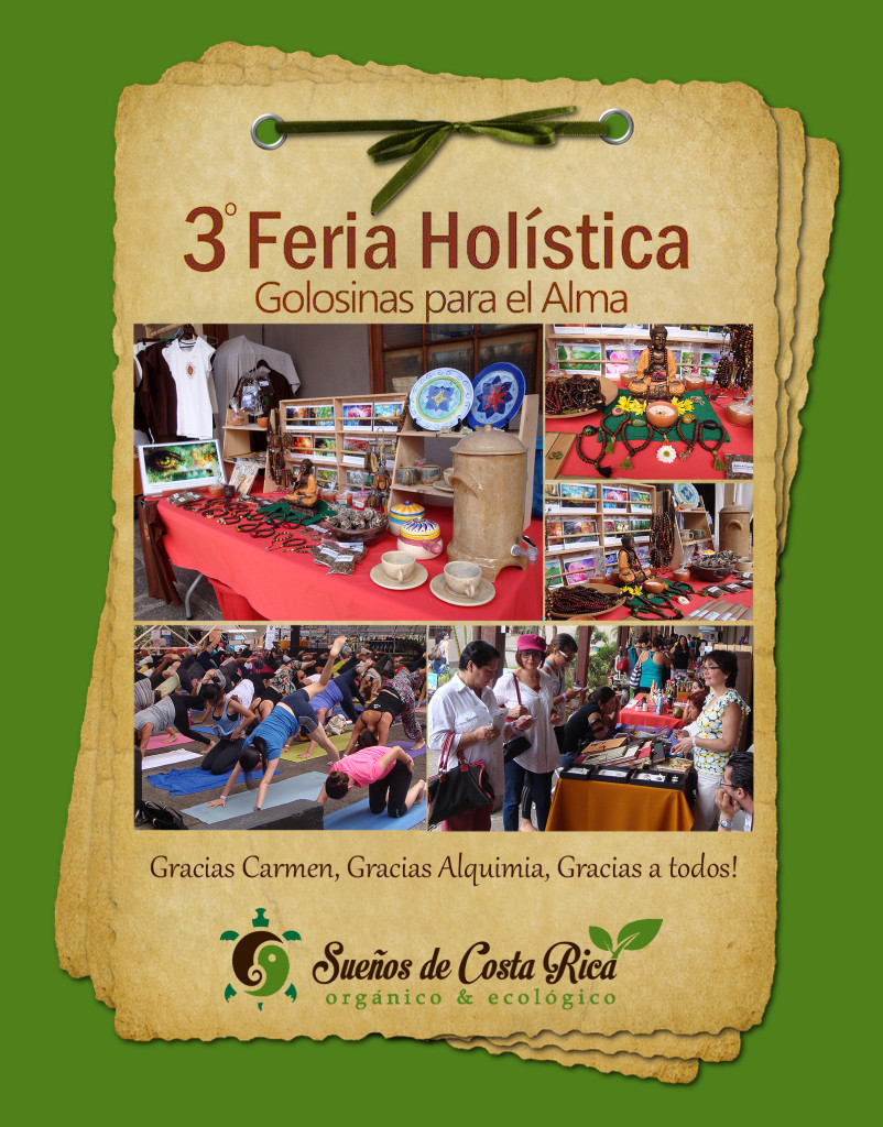 Feria Vida Holistica, yoga, medicinas alternativas y más en Costa Rica!